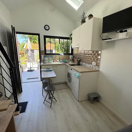 公寓 Avec Terrasse Et Parking - 4 Pers - - Fr-1-474-161 阿卡雄